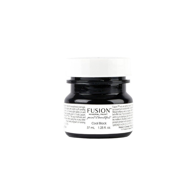 Fusion Mineral Paint - Coal Black (Tester)