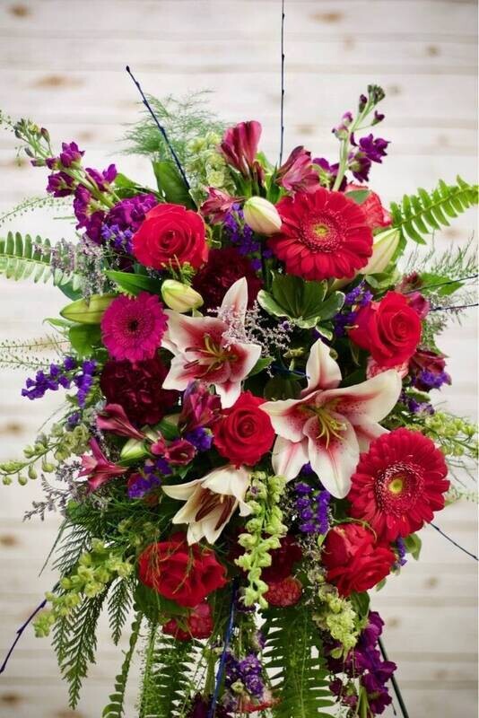 Standing Spray - Pinks & Purples