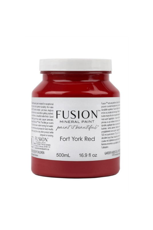 Fusion Mineral Paint - Fort York Red