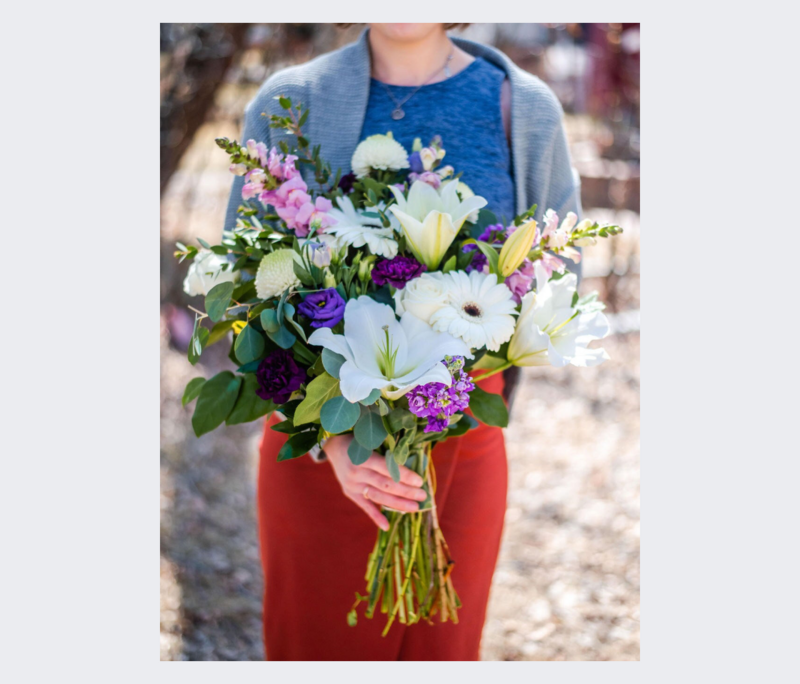 Purple Haven Hand-tied Bunch