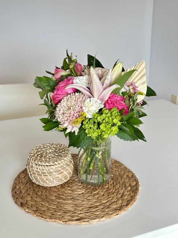 Blushing Lilies