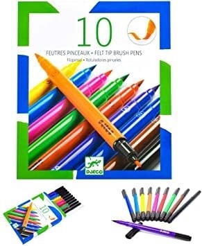 10 Feutres pinceaux