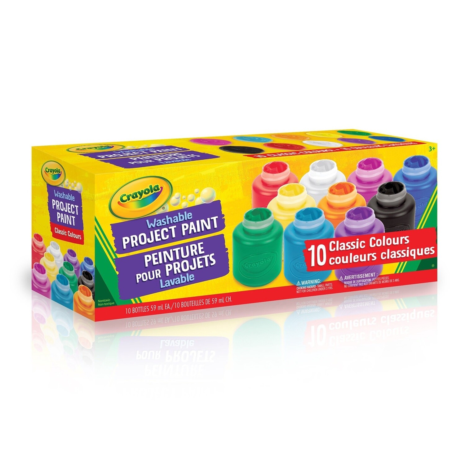 10 Gouaches Lavable