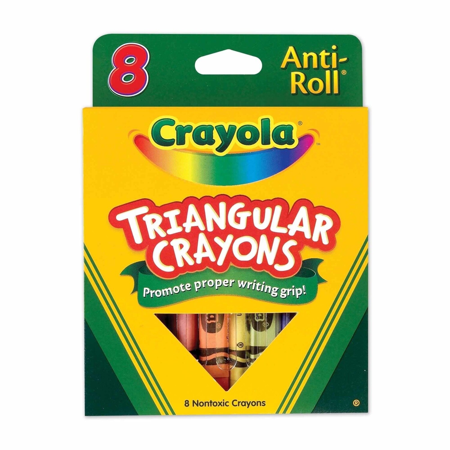 8 Crayons Triangulaire