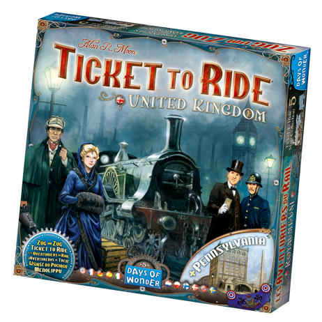 Aventuriers du rail - UK &amp; PENNSYLVANIA