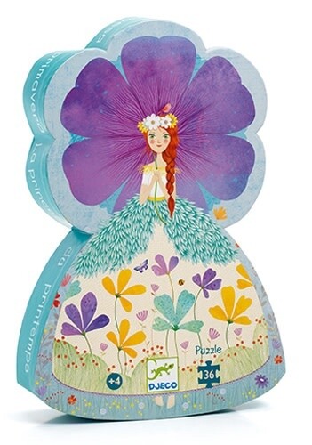 Puzzle silhouette 36 - La princesse de printemps