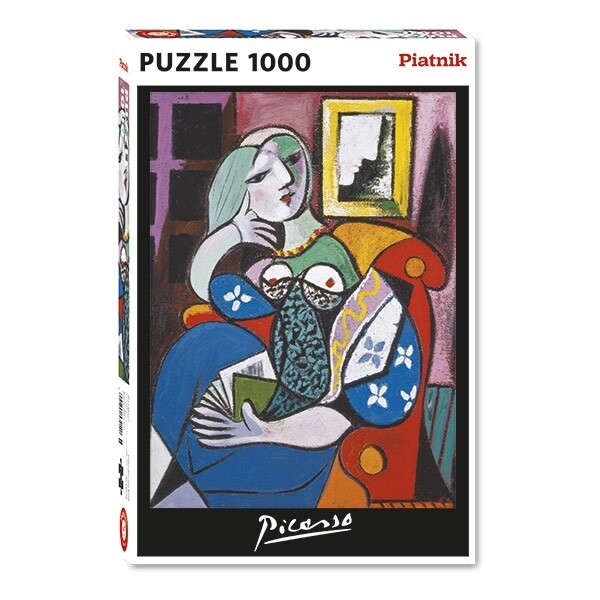 PZ1000 Dame avec livre, Picasso