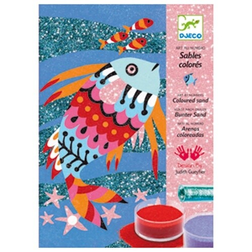 Sables colorés - Arcs-en-ciel de poissons