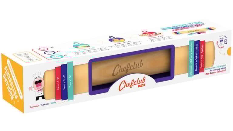 Rouleau à pâtisserie et anneaux - ChefClub