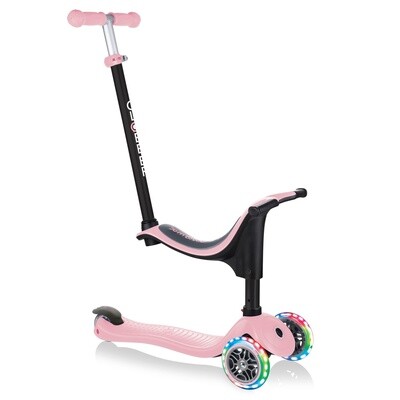 Trottinette Go Up Sporty 4 en 1 Lumineuse - Rose Pastel