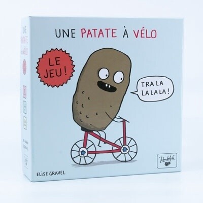 Une patate à vélo