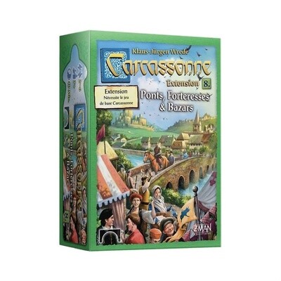 Carcassonne - Ext 8 Ponts, forteresses &amp; bazars