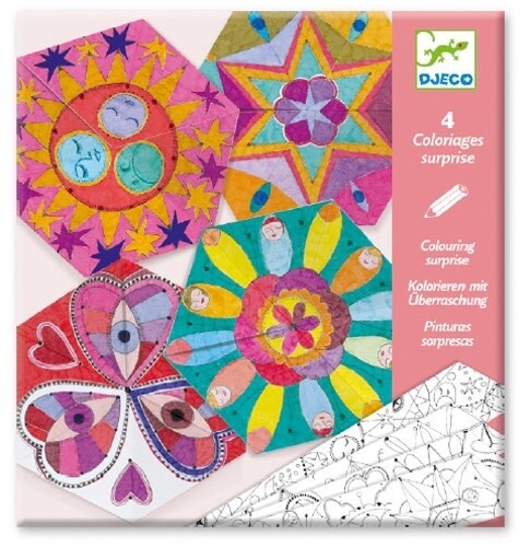 Coloriages surprises - Mandalas constellations