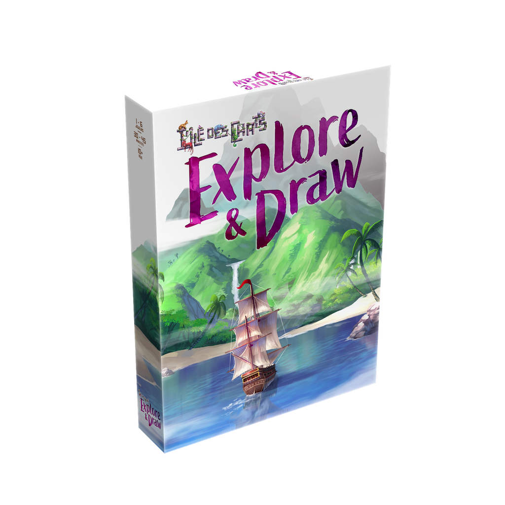 L&#39;ile des chats-Explore &amp; Draw