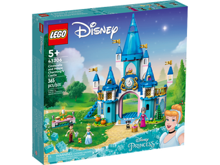 Lego Disney 43206 Cinderella &amp; Prince Charming&#39;s Castle