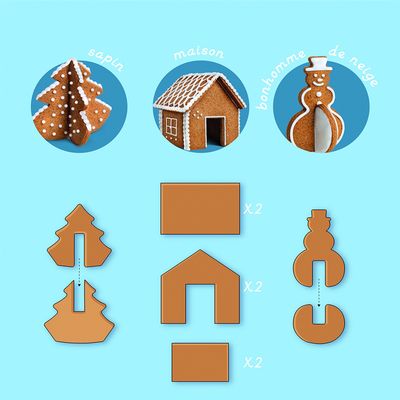 Emporte-pièces Noel - ClubChef