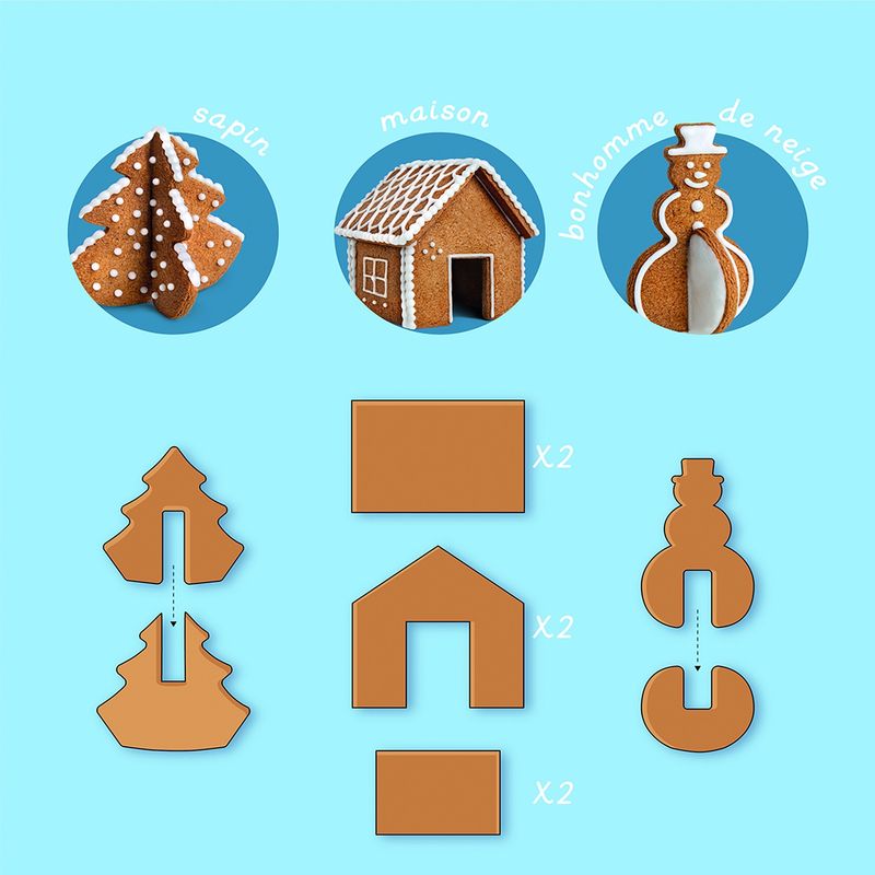 Emporte-pièces Noel - ClubChef