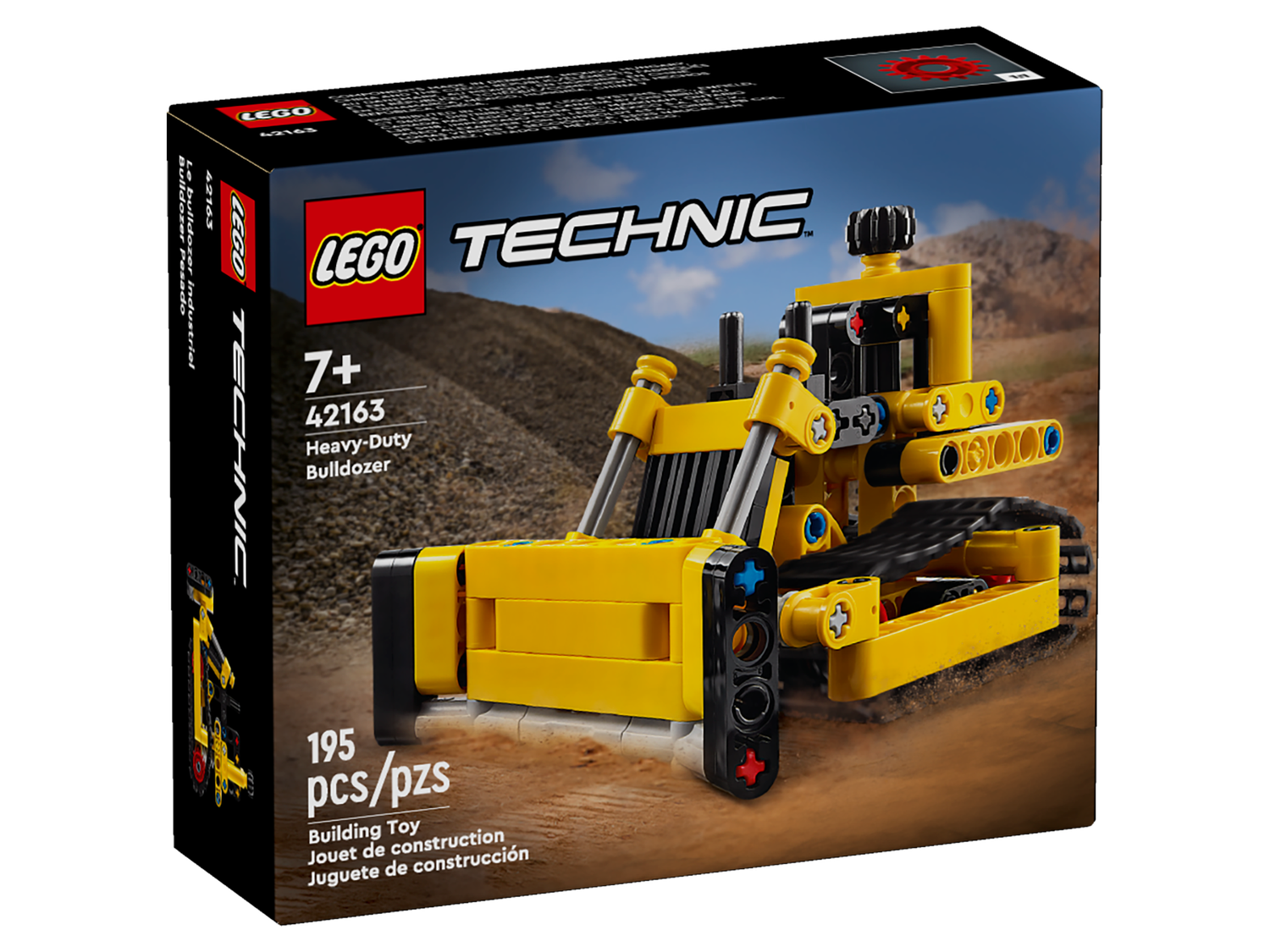 Lego Technic 42163 Le bulldozer industriel