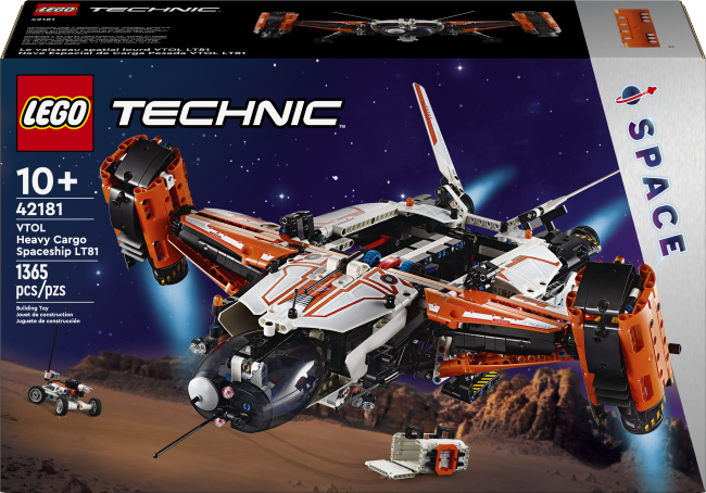 Lego Technic 42181 Le vaisseau spatial lourd VTOL LT81