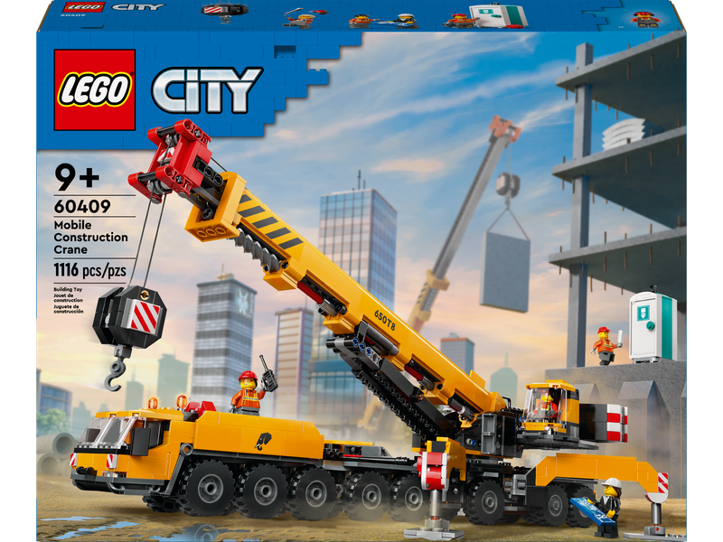Lego City 60409 La grue de construction mobile jaune