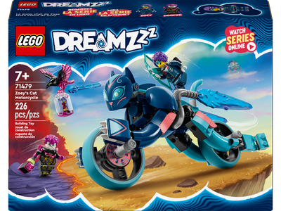 Lego Dreamzzz 71479 La moto chat de Zoey