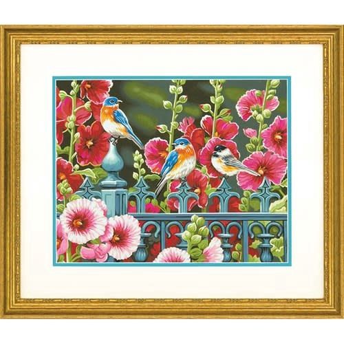 Porte rose trémière