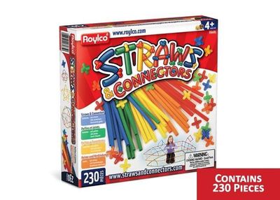 Straws &amp; connectors 230 pcs