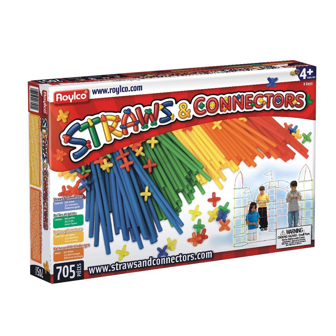 Straws &amp; Connectors 705pcs
