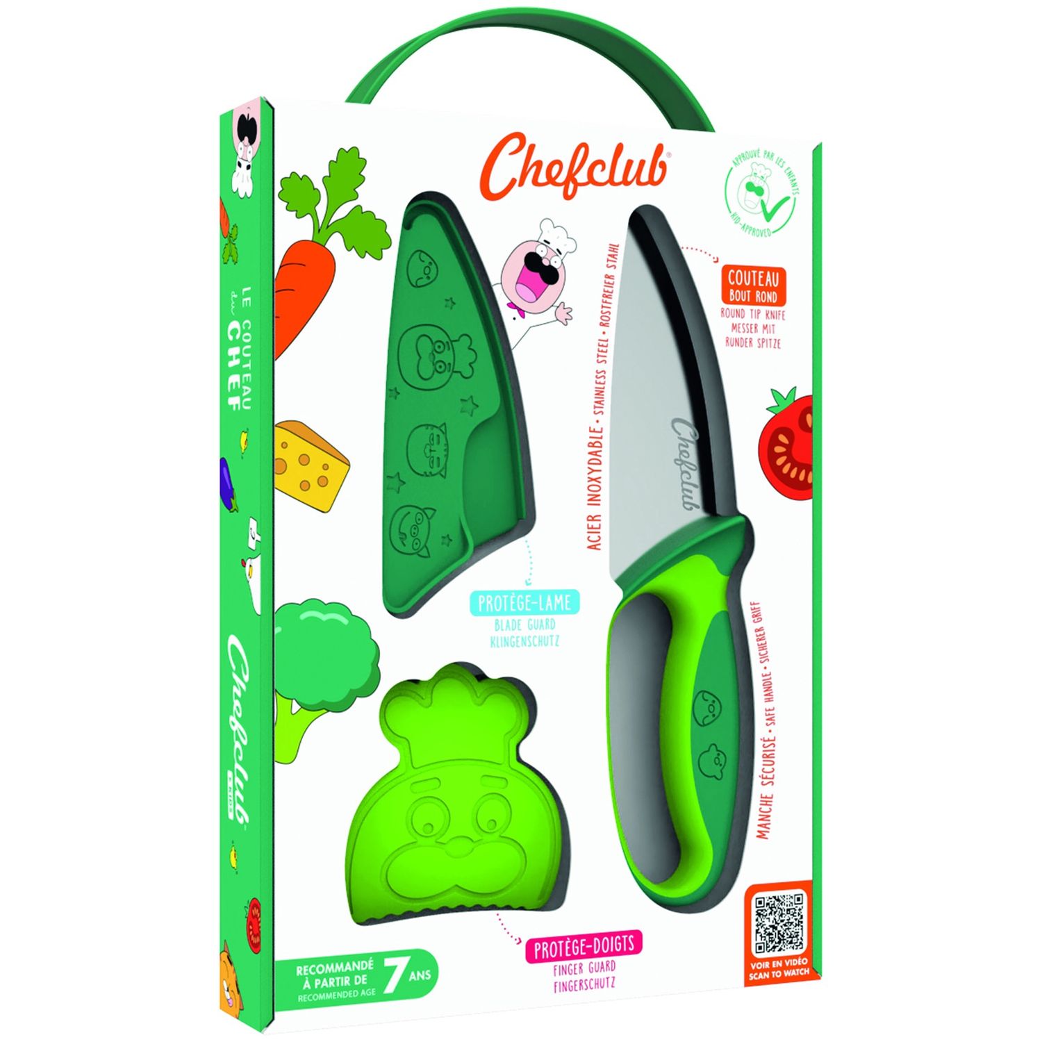 Le Couteau du chef vert - ChefClub