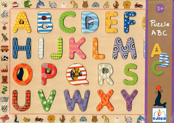 PZ bois - ABC 26 pcs