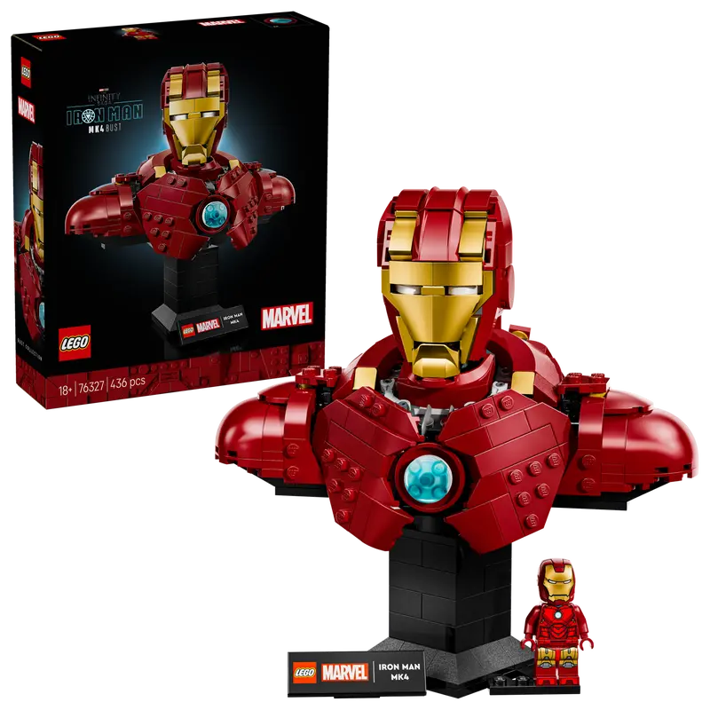 Lego Marvel 76327 Le buste d’Iron Man MK 4