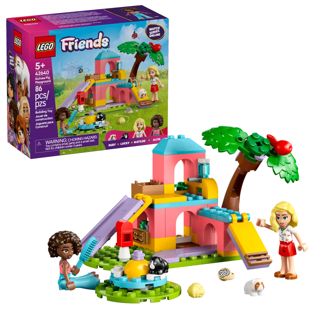 Lego Friends 42640 L’aire de jeu des cochons d’Inde
