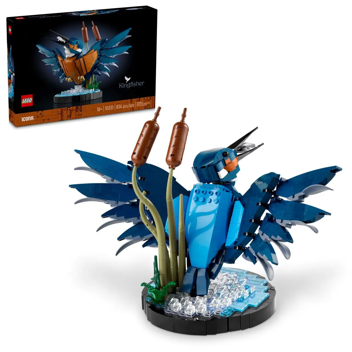 Lego Icons 10331 L’oiseau martin-pêcheur
