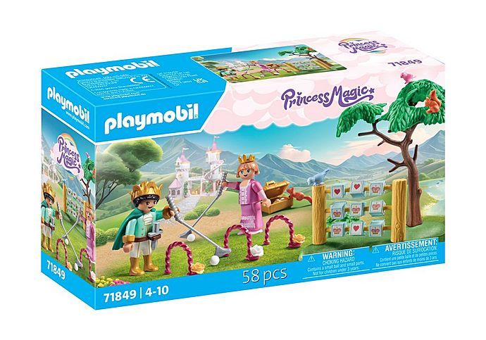 Jeux de jardin royal avec prince et princesse 71849