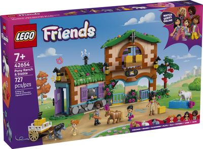 Lego Friends 42654 Le ranch des poneys et l’écurie