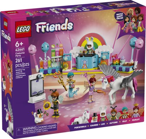 Lego Friends 42661 La fête costumée avec la licorne et la fée