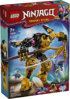 Lego Ninjago 71839 Le robot de combat de Spinjitzu d’Arin