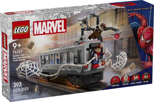 Lego Marvel 76321 La scène du métro avec Spider-Man et Doc Ock