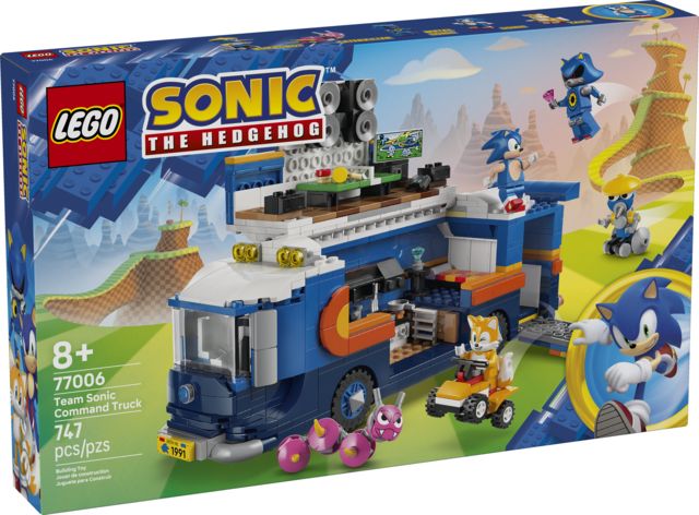 Lego Sonic 77006 Le camion de commandement de l’équipe Sonic