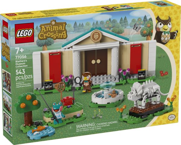Lego Animal Crossing 77056 Les collections du musée de Thibou