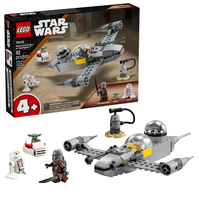 Lego Star Wars 75410 Le chasseur N-1 de Mando et Grogu