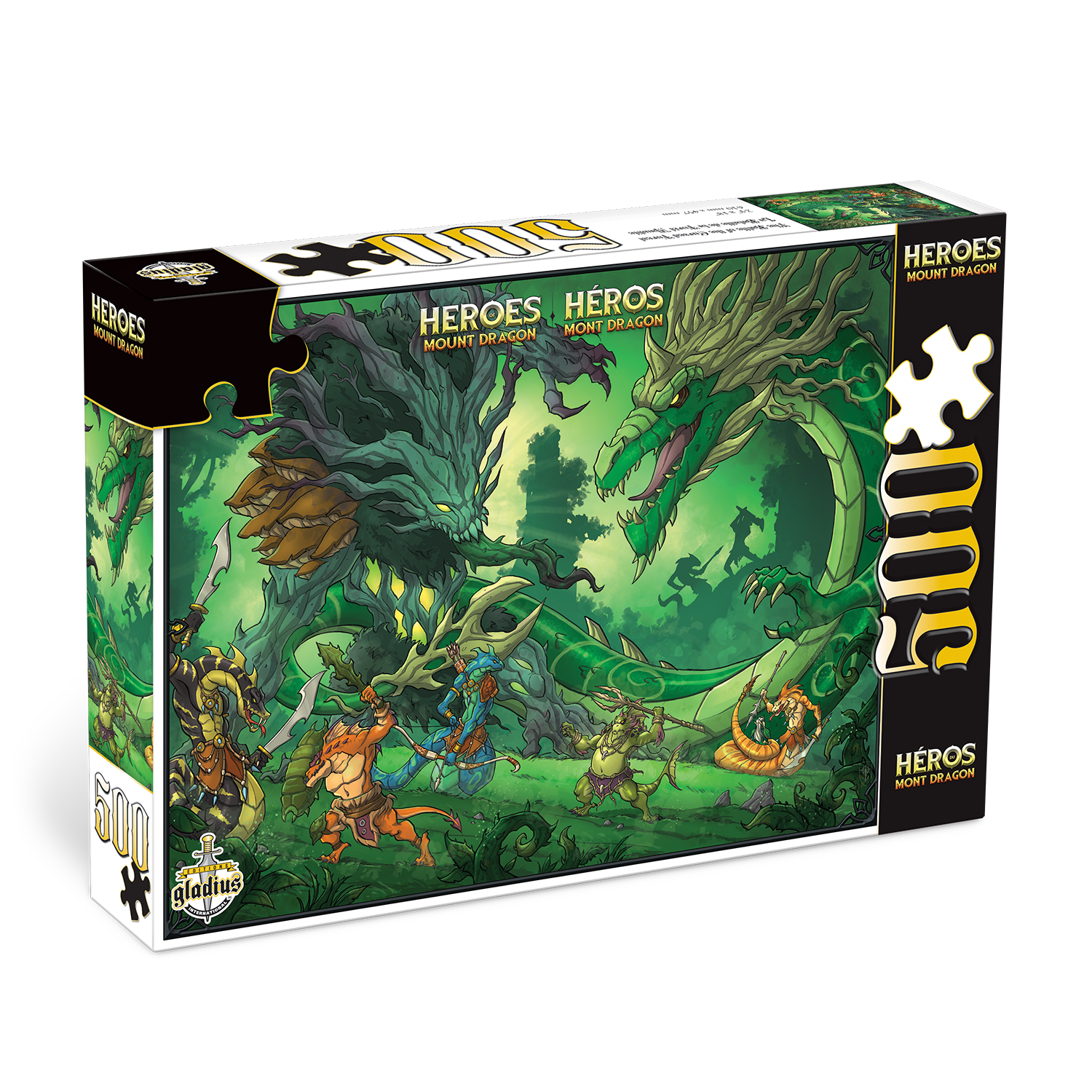 PZ500 La bataille de la foret maudite - Héros du Mont Dragon