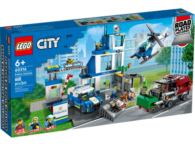 Lego City 60316 Le poste de police