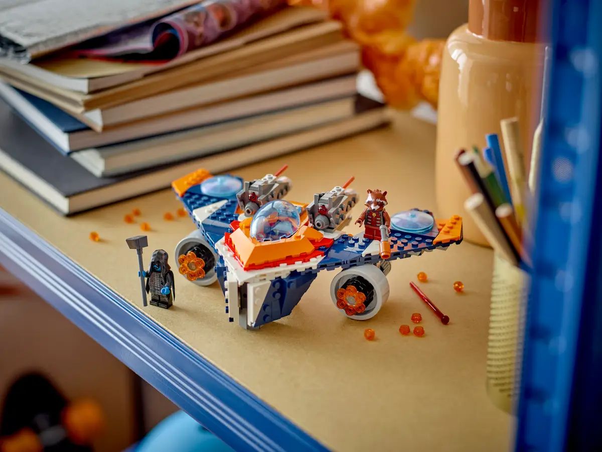 Lego Marvel 76278 Rocket&#39;s Warbird vs Ronan