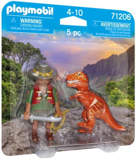 Duo Aventurier et tyrannosaure 71206
