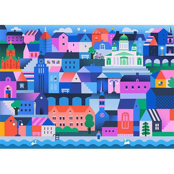 PZ1000 Crépuscule à Copenhague, Myriam Van Neste