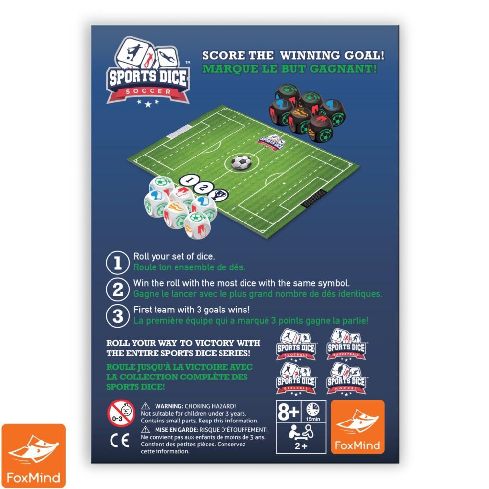 Sports Dice - Soccer