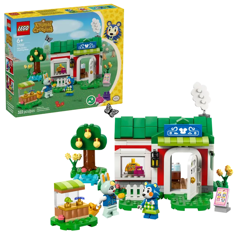 Lego Animal Crossing 77055 La boutique de vêtements des sœurs Doigts de Fée