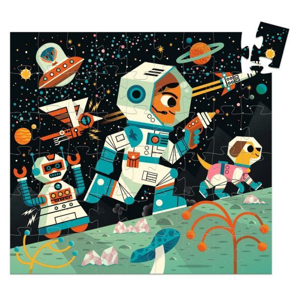 Puzzle silhouette - Station spatiale 54pcs