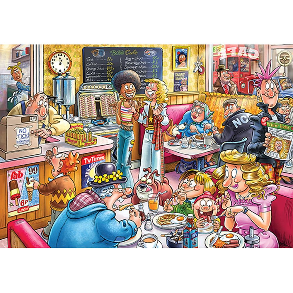 PZ1000 Wasgij Destiny 27 Café to latte!